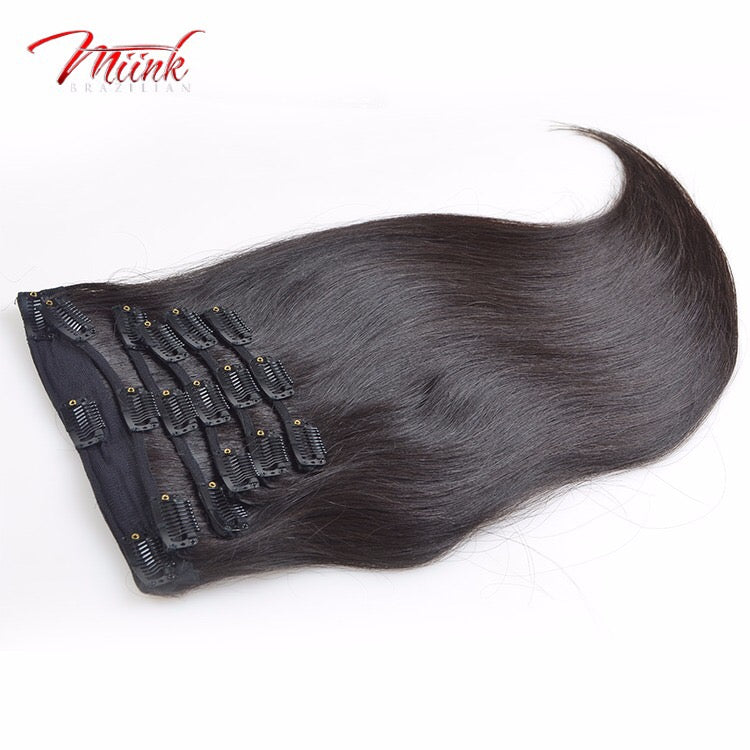 Miink Straight 6pc Clip-ins preorder